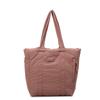 Soft waxy cloth bag Female students class shoulder bag Large capacity commuter handbag 2025 New nylon cloth tote bag