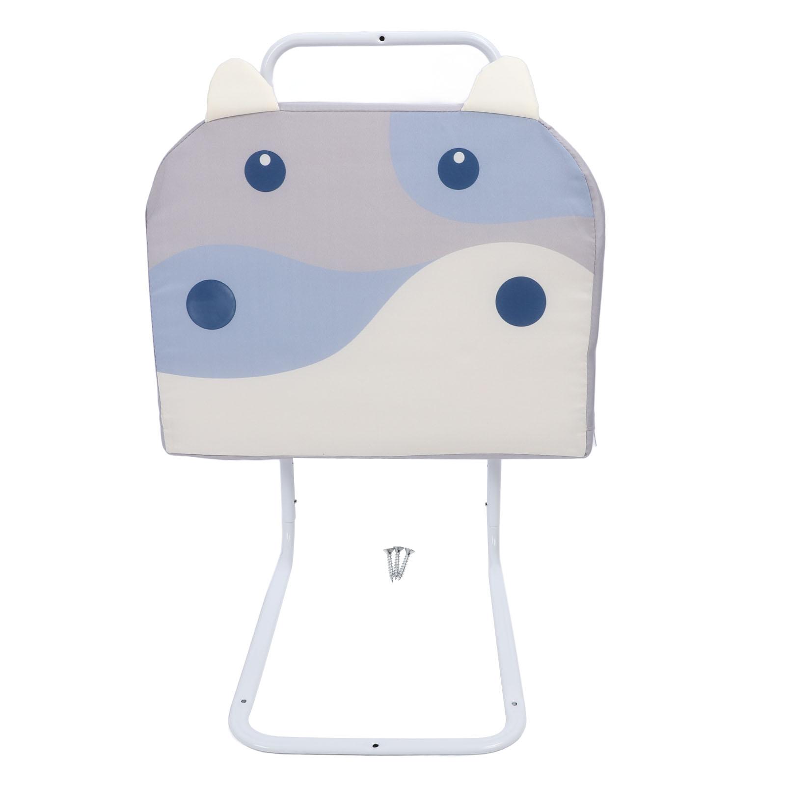 Neoglint Kinderbedhek Bescherming Verstelbaar Kinderbedhek Baby Draagbaar Valbeveiligingshek voor Ledikant Cow