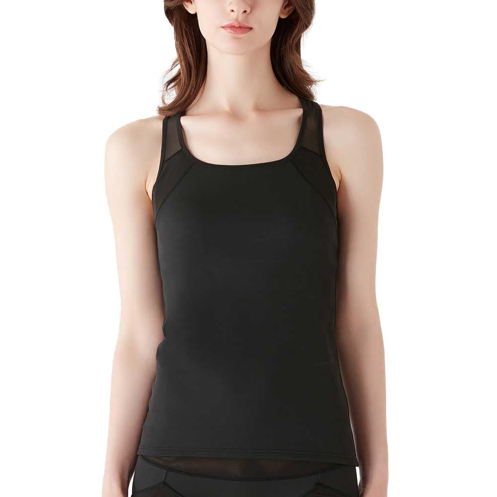 

Camisole with Cups Your Tuche Active Balance JN2005H New Black [Gunze] [Improve Posture] Women s