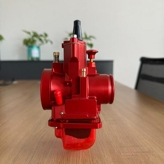 Yibai Ke High-Quality Red PWK Aluminum CNC Carburetor for Motorcycle Repair & Modification