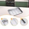 Baking Sheet and Rack Baking Pan Food Storage Container Easy to Clean
