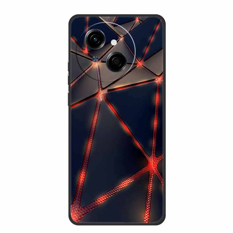 For Tecno Spark Go 1S Case KL4h Coque Popular Black Silicone Soft Back Cover Case For Tecno Spark Go 1 S Phone Case Cover 6.67"