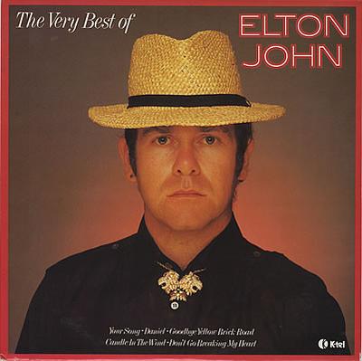 LP Record ELTON JOHN  The Very Best Of Elton John NS4116 Ktel 1980 Scandinavi Rock Used