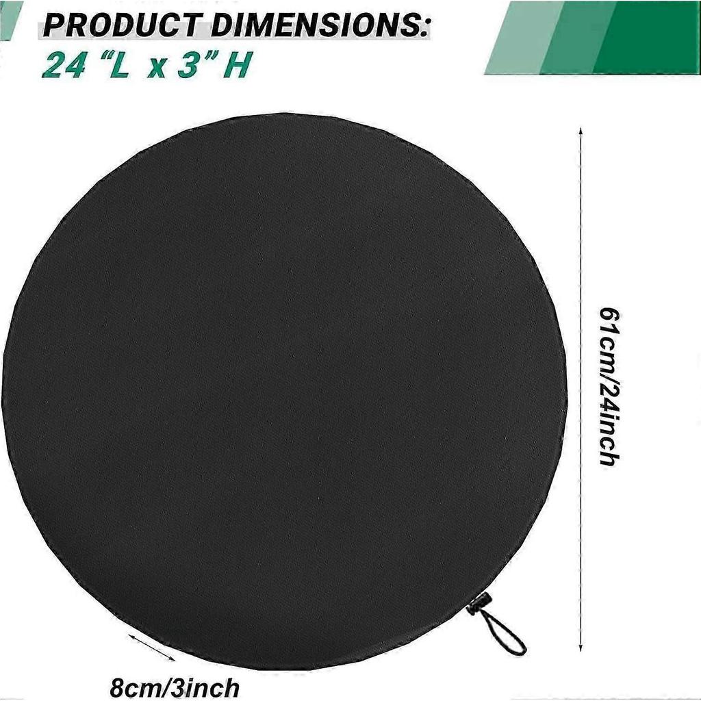 Dartboard Cover for Outdoor Use, 600D Oxford Waterproof Protection for 61 Cm Dartboard