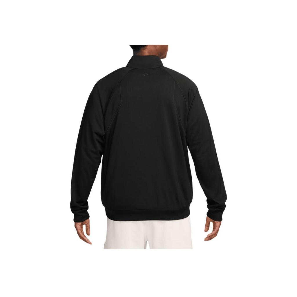 Nike Logo Zip Collar Long Sleeve Jacket Men Jacket Black HJ8098010