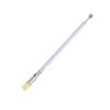 1Pc 37cm 5 Section Telescopic Stainless Steel AM FM Radio Universal Antenna