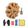 Generic Decal Remover Eraser Wheel Set Adhesives Removal Tool with Gloves