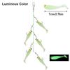 Silicone Cluster Fish Lure Anti-hanging Sole Sharp Fish Hook Simulation Bait Soft Swivel Pin Fishing Set-up Sea Fishing