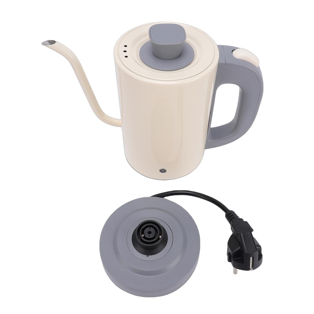 Elektryczny czajnik gęsia szyja 600W 800ml Stal nierdzewna Czajnik do kawy pour-over do domowej kuchni Wtyczka UE 220V