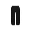 Li Ning Reignite Series Einfarbige Kordelzug Weit gestrickte Sporthose Herren Unterteile Schwarz AKLU247-1