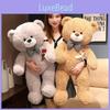 Cartoon Bear Rose Plush Toy Cute Bow Tie Send Girl Valentine Day Gift Children