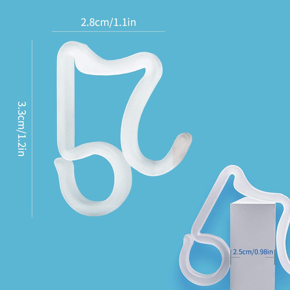 50pcs Gutter Hooks for Christmas Lights, Outdoor Rope Light Clips for Roof Garden Decor, Light Chain Brackets