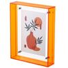 1pcs Color Acrylic Photo Frame 15x19cm Magnetic Wall-Mounted Display Home Modern Decor Acrylic Poster Picture Frame Wall Decors