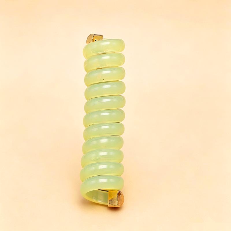 Candy-Colored Thick Bracelet-Style Hair Ring: Extra-Large Korean Rubber Band and Spring Headband Ornament
