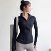 Frühling/Sommer Damen Slim Fit Schnelltrocknende Yoga- & Fitnessjacke