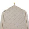Islamic Prayer Rug Travel Portable Home Floor Embossing Worship Kneel Carpet