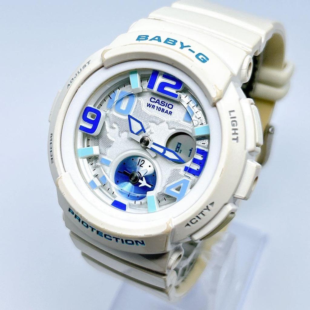 Used CASIO BABY-G Women's Watch Y2K Beach Traveler Series