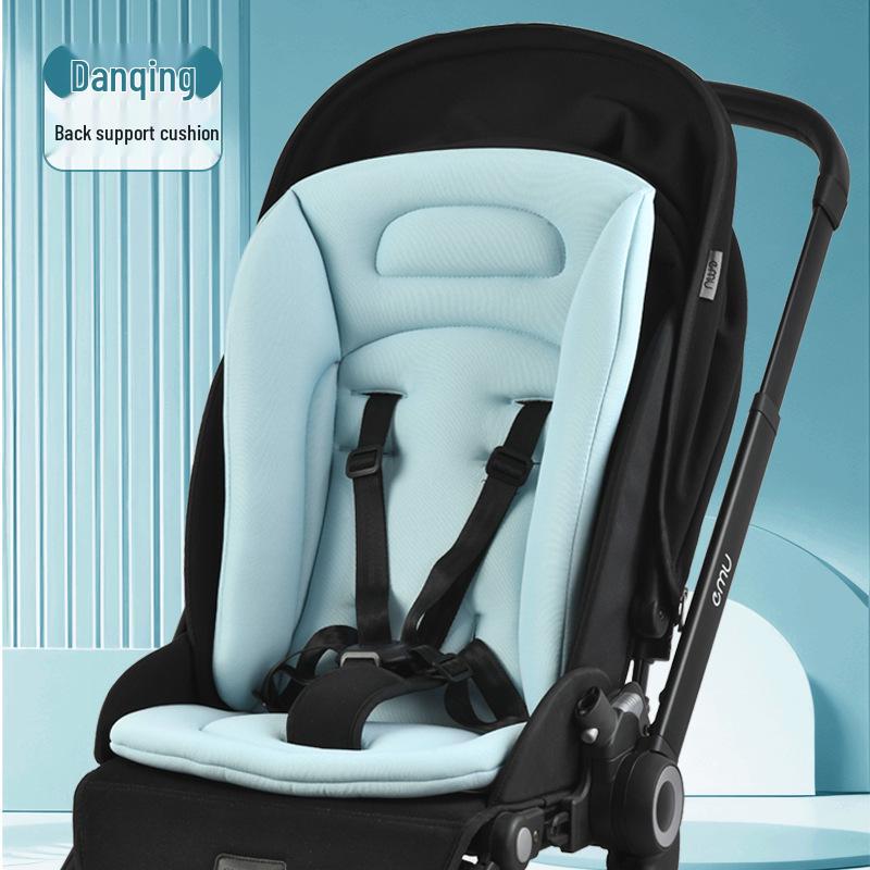 Stroller Spine Support Cushion: Thick Padded Baby Seat for High Chairs, All-Season Comfort