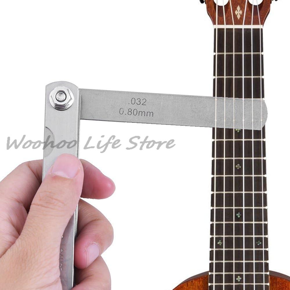 Blades Feeler Gauge Set Stainless Steel Dual Marked Metric and Standard SAE Valve Thickness Gauge Gap Measuring Tool