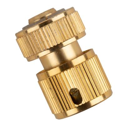 1 Pieza Conector de Manguera Adaptador de Latón para Jardín Adaptador de Grifo para Tubo de Manguera