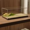 1/64 Maßstab Vitrine Hohe Klarheit Wüsten-Diorama-Box Staubdicht Sand-Szene Modellfahrzeug