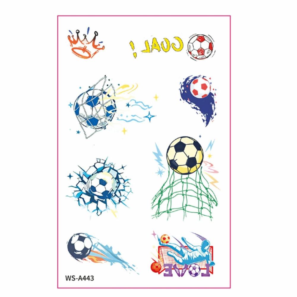 

Cartoon Face Stickers Watercolor Temporary Makeup Tattoos Bling-Bling Body Stickers Celebrating Style 3