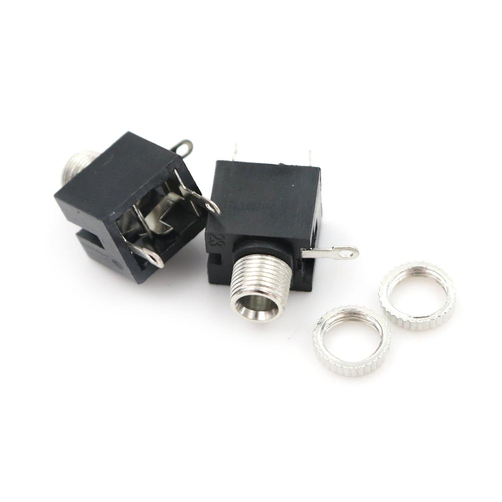 20Pcs/lot 3.5mm Female Audio Connector 3 Pin DIP Headphone Jack Socket Mono Channel PJ-301M