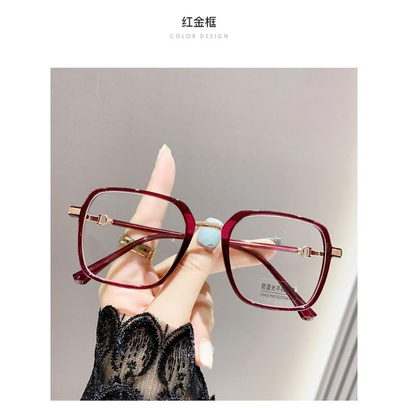 High-end High-definition Women's Full Frame Reading Glasses Blue Light Blocking Far Sight Eyewear Ultra Light Ladies Eyeglasses