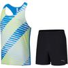 Comfortable Sleeveless Simple Tank Top Breathable Quick-Dry Shorts Fitness Set Men Activewear 952525201-3