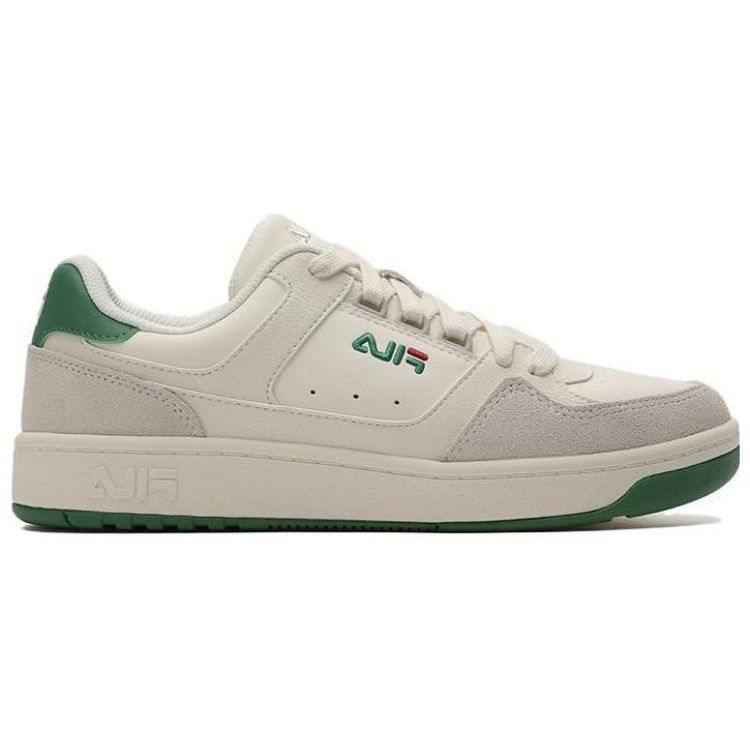 FILA Targa Chic Fashion Retro Shock Absorbing Low Top Casual Shoes Women sneaker White F12W342208FGD
