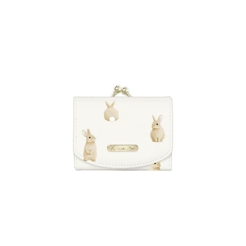 

fondant puree mini wallet rabbit