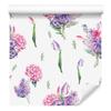 Lavender Wallpaper with Flowers for Living Room and Bedroom 50x1000