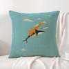 Classic Abstract Animals Cushion Cover Natural Linen Organic Fabric DoubleSided Printing Sofa Home Decor Gift Pillow Cover
