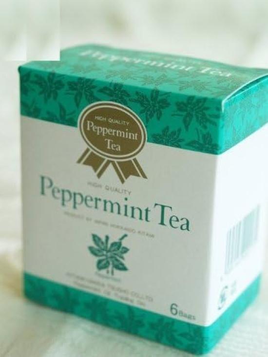 Kitami Hakka Tsusho Peppermint Tea 6 bags x 6