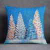 Colorful Oil Painting Pattern Pillowcase Car Ornaments Office Living Room Home Pillowcase