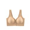 Seamless Front-Closure Nursing Tank Bra: Soft, Breathable, Wire-Free, Comfortable Support for Women
