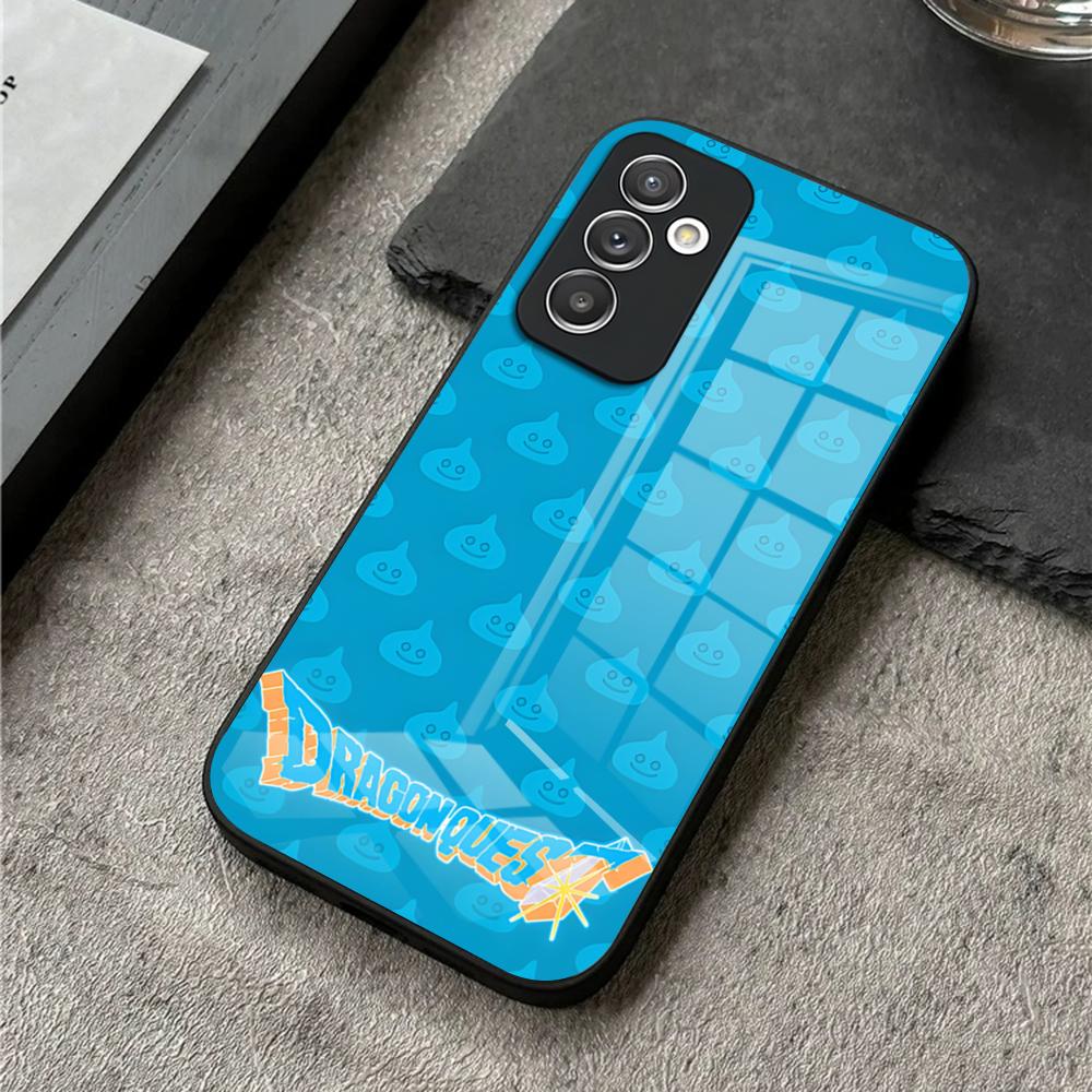 D-Dragon Quest Slime Phone Case For S25 Ultra Samsung S26 S23 S24 Plus S22 S20 S21 Fe A54 A34 A53 A16 Glass Cover