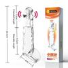 MELEON Penis Extension Sleeve Vibrator Extender Reusable Condoms Soft Delay Ejaculation Dick Sleeve Adult Sex Toys for Men