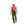 Puma Comfortable Breathable Sports Zipper Straight Leg Casual Pants Women pants Olive-Green 522584-62