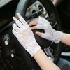 Black Fingerless Sexy Lace Gloves Women Sun Protection Gloves Women Driving Mittens for Bride Ladies Half Finger Fishnet Gloves