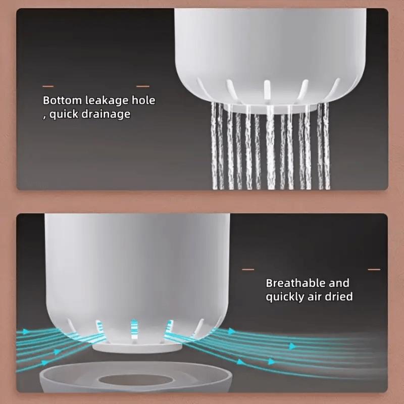 1PC Kitchen Storage Chopsticks Tube With Drain Plate Tableware Storage Holder Home Kitchen Organizer Rack Chopstick Drain Box