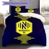 Nashville SC Pattern Bedding Set Quilt Cover Pillowcase Home Decor Gift (1 * duvet cover + 2 * pillowcase, without core)