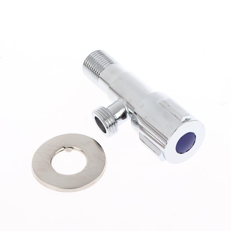 Stainless Steel Bathroom Quick Opening Triangle Valve Accessories 2 Way Angle Valve Bath Bidet Sprayer Toilet Shower Head Parts