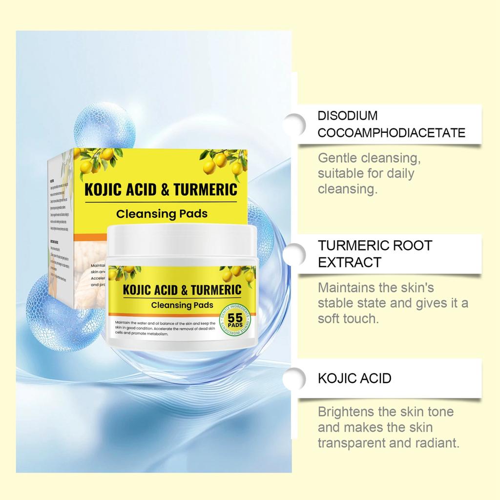 Das Gesichtsreinigungspad reinigt sanft, spendet Feuchtigkeit und erfrischt und reinigt die Poren des Gesichts tiefenwirksam. 20 ml