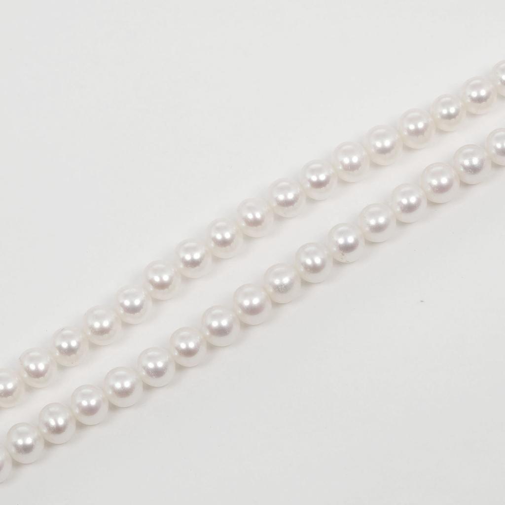 TASAKI Necklace Pearl/K18 Gold 11.73g Women Used