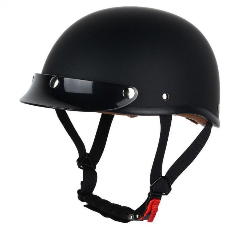 

3C Japanese-style Locomotive Scoop Helmet Motorcycle Retro Light Harley Semi-helmet Electric Vehicle Men Women LUOK S