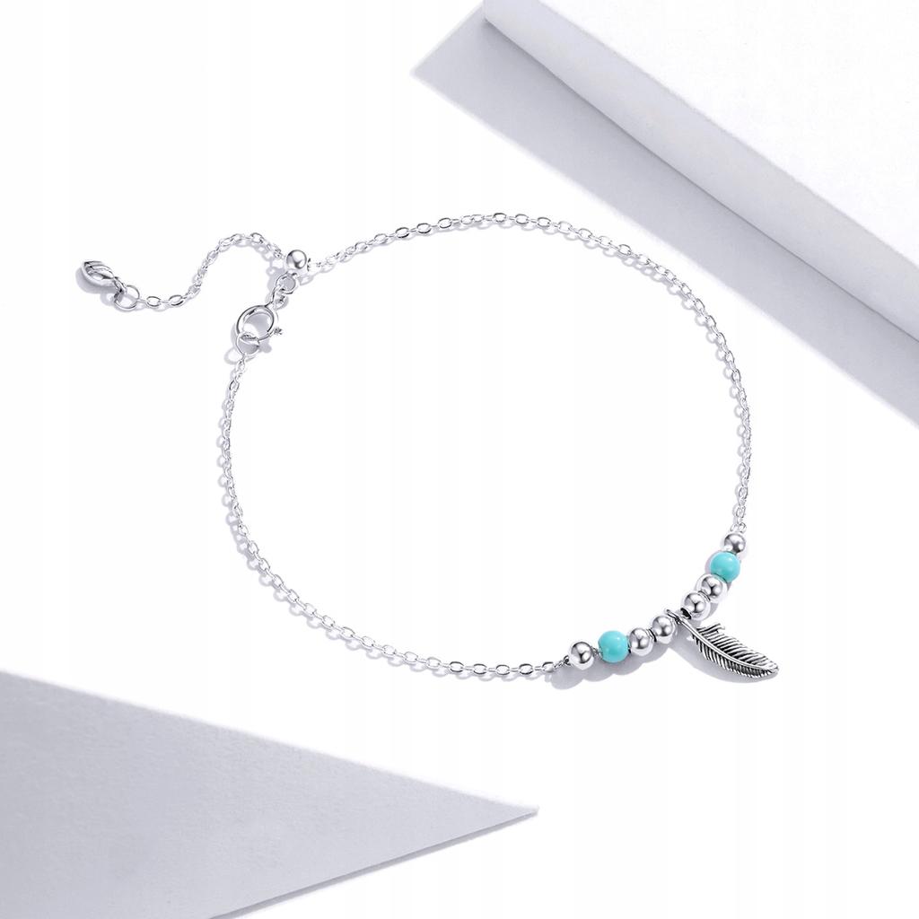 Celebrity Bracelet Feather Silver S925