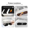 Suede Car Sun Visor Glasses Case Organizer Box Sunshade Holder For Citroen C4 C3 C5 C1 C2 C6 C4L DS3 DS4 Berlingo Picasso Jumper aiv256