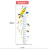 Cartoon Children's Height Measure Wall Sticker Cartoon Growth Chart Baby Room Wall Sticker Home Decoration Acrylic Wall Sticker