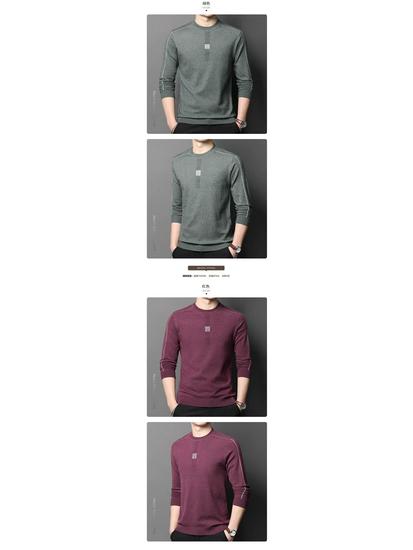 Woodpecker Lightweight Men's Round Neck Knit Sweater